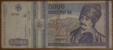 5000 lei 1993, Rom&acirc;nia