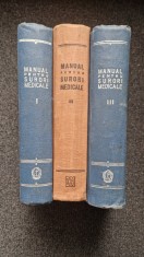 MANUAL PENTRU SURORI MEDICALE - Paunescu (3 volume)