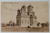 CURTEA DE ARGES . MANASTIREA , CARTE POSTALA ILUSTRATA , INCEPUT DE SECOL XX