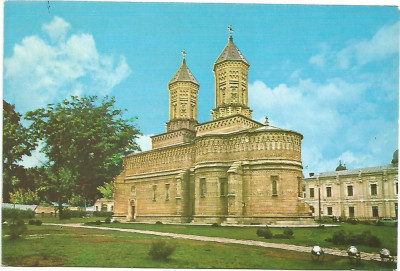 carte postala-IASI-Biserica Trei Ierarhi foto