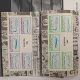 Lot Timbre Guernsey (Sark &amp; Alderney) - Emisiunea Europa 1967, Aviație Civilă