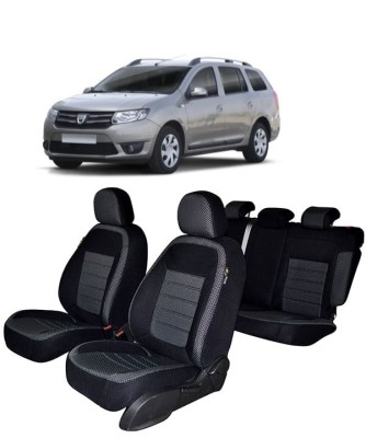 Set Huse scaune DACIA LOGAN MCV 5 LOCURI AUTENTIC 2013-2020 (bancheta fractionata) foto