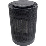 Radiator ceramic eMazing PTC-1500K1: Termostat reglabil, 1500W, 2 trepte de putere, design elegant negru