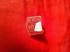 Insigna RSR 1970 - ICMSG - 10 Ani - Constructii si Montaje Siderurgice Galati , h=1,5cm