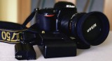 NIkon D750 Full Frame, &icirc;mpreună cu obiectivul zoom Nikon AF-D Nikkor 70-210mm f/4-5.6