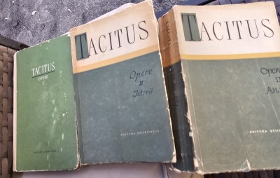 TACITUS -OPERE - 3 volume foto