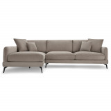 L-Shape Sofa Maggie Beige Left