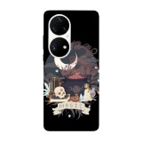 Husa compatibila cu Huawei P50 Pro model Dark magic, Silicon, TPU, Viceversa, Transparent, Carcasa