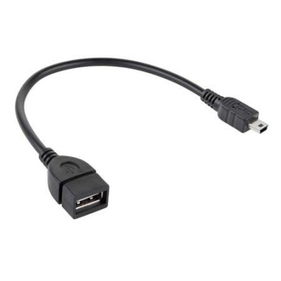 Adapt USB A-mini5P m-t OTG 20cm foto