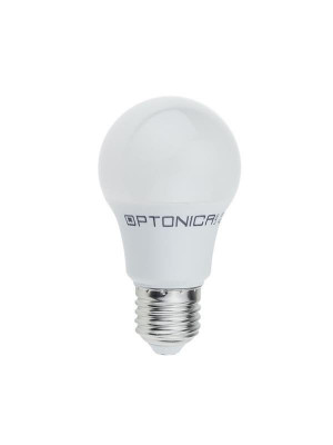 Bec LED 9W E27, lumina alba naturala, Optonica &amp;ndash; standard foto