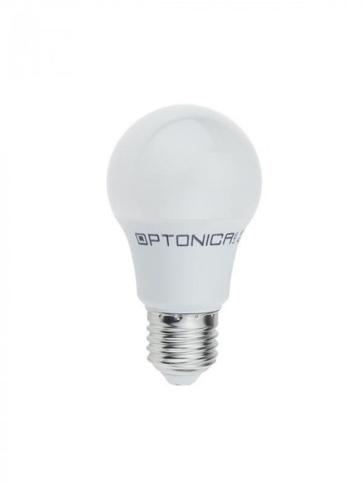 Bec LED 9W E27, lumina alba naturala, Optonica &ndash; standard