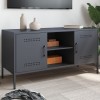 VidaXL Dulap TV, antracit, 100,5x39x50,5 cm, oțel 842990