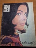 cinema septembrie 1969 - interviu sergiu niclaescu,filmul adolescentul