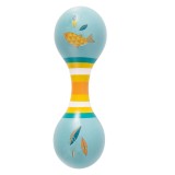 Maracas dublu albastru Moulin Roty