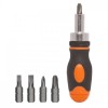 Set Surubelnita cu Clichet 5 in 1, Magazie de Varfuri, Maner 110mm, Bit Phillips PH1 PH2, Plat -3 -4 -5