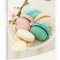 Caiet A4 dictando cu spirala , 80 file, coperta macarons, Viosim