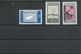 TSV* - SERIE CIPRU TURCESC 1980 MICHEL 90 - 92, NESTAMPILAT MNH/** LUX