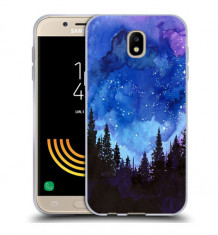 Husa Samsung Galaxy J5 2017 J530 Silicon Gel Tpu Model Night Forest foto