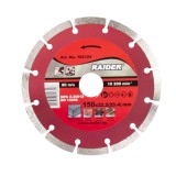 Disc diamantat segmentat Raider 150x22,2 mm pentru taiere uscata