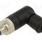 Conector M8 tată 4 pini unghi 90&deg; cablu IP67 CONEC