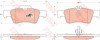 Set placute frana,frana disc MERCEDES S-CLASS (W220) (1998 - 2005) TRW GDB1546