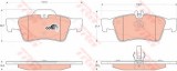 Set placute frana,frana disc MERCEDES E-CLASS (W211) (2002 - 2009) TRW GDB1546