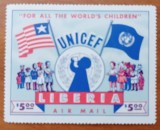 LIBERIA -&#039;&#039;UNICEF-Val f mare de cat!!&#039;&#039;Serie -Completa 1VAL-MNH LUX -NESTAMPIL.-VEZI SCAN, Nestampilat