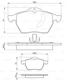 BOSCH 0 986 424 360 set placute frana,frana disc