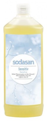 Sapun lichid - gel de dus bio sensitiv 1L Sodasan foto