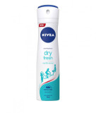 Deodorant antiperspirant antibacterial 48h Nivea Dry Fresh 150ml, Deo-spray