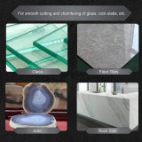 Set 3 discuri polizor unghiular, Sunmostar, Potrivite pentru taiat sticla/Jad/Cristal/Placi ceramice/Marmura,