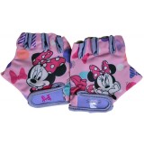 Manusi ciclisti copii Minnie Mouse, culoare roz/violet Cod:1278