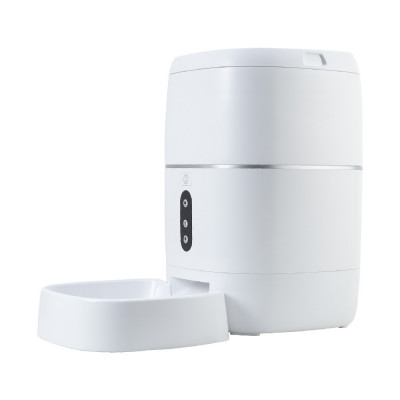 Hranitoare inteligenta de mancare PNI MyPet PT033PF pentru animale de casa, WiFi, 3 litri, programabil din aplicatia dedicata Tuya Smart, integrare in foto