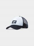 Șapcă cu cozoroc snapback unisex - neagră, 4F Sportswear