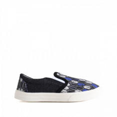 Slip-on BOSTON Print pentru Copii, Romb