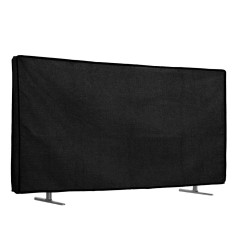 Husa pentru televizor de 65&quot; Kwmobile, Negru, Textil, 60190.01