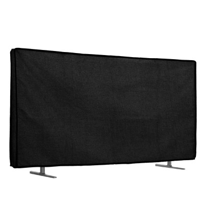 Husa pentru televizor de 65&amp;quot; Kwmobile, Negru, Textil, 60190.01 foto