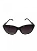 Ochelari de soare dama, Negru, Plastic, Oem