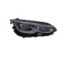 Far VW GOLF VIII, 11.2019-, partea dreapta, TYC, lense; cu LED daytime running light; LED; electrical; blue frame; fara unitate control LED; cu motor