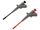 Clips de Măsurare cu Pensetă 4A 1kVDC Negru și Roșu 4mm