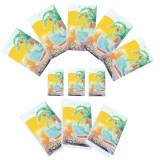Cumpara ieftin Set carnetele de buzunar Sirena visand 10 + 1, 100 foi albe, 5 x 8 cm