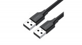 UGREEN US102 USB 2.0 MM cablu, 1 m (negru)