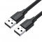 UGREEN US102 USB 2.0 MM cablu, 2 m (negru)