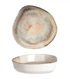 Rinart Farfurie ad&acirc;ncă - Obvara - Porţelan - 21 cm - set de 6