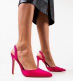 Cumpara ieftin Pantofi cu toc Ruruma Fuchsia