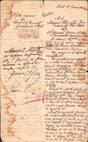A2686N Act semnat olograf general Oprescu Mincu 1922 Pitești