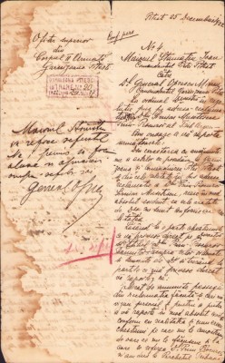 A2686N Act semnat olograf general Oprescu Mincu 1922 Pitești foto