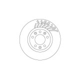 Set discuri frana fata TRW, Citroen Berlingo, 2018-, C4 Grand Picasso II, 2013-, C4 Picasso II, 2013-, C4 Spacetourer, 2018-, Grand C4 Spacetourer, 2