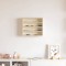 vidaXL Suport de expunere din lemn Maro 40 x 8.5 x 37 cm placaj 42015615