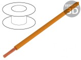 Cablu Electric 16mm2 6AWG PVC Portocaliu 450V 750V